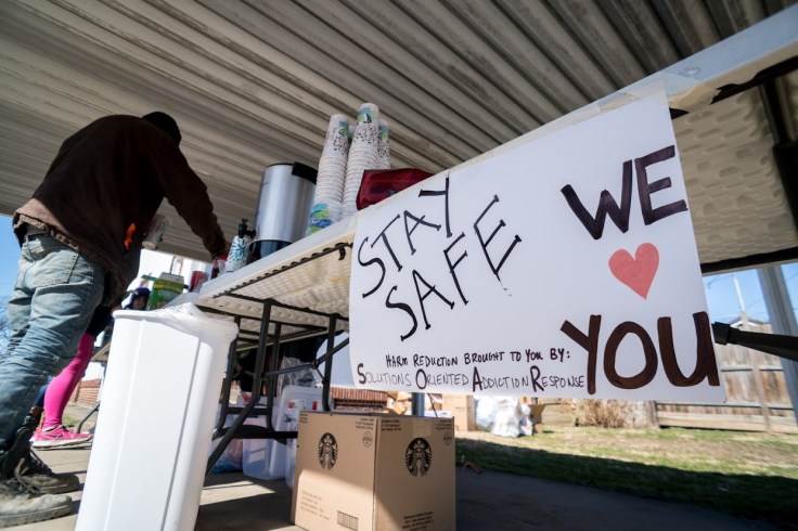 Needle exchange event
